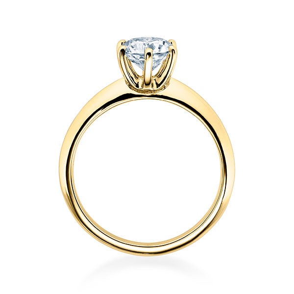 Verlobungsring ASK mit natürlichem Diamant ab 0.70ct