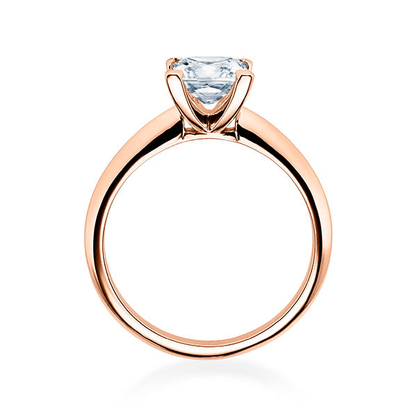 Verlobungsring PRINCESS mit natürlichem Diamant ab 0.70ct