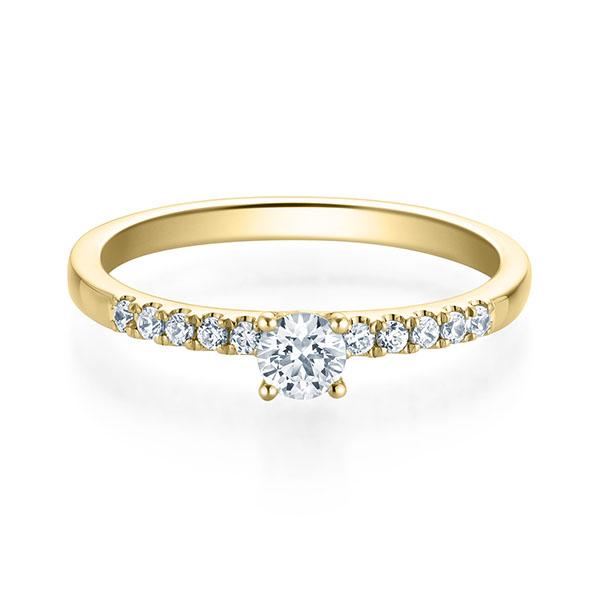 Verlobungsring DIAMORE mit natürlichem Diamant ab 0.43ct
