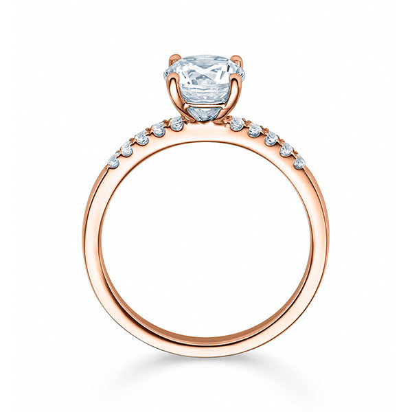 Verlobungsring DIAMORE mit natürlichem Diamant ab 0.43ct