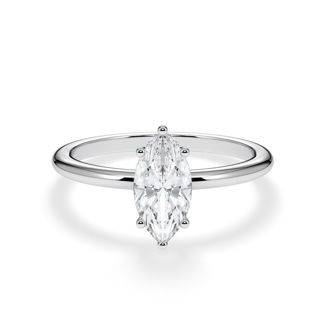 Verlobungsring Marquise mit Hidden Halo & Lab Grown Diamanten ab 1.00ct