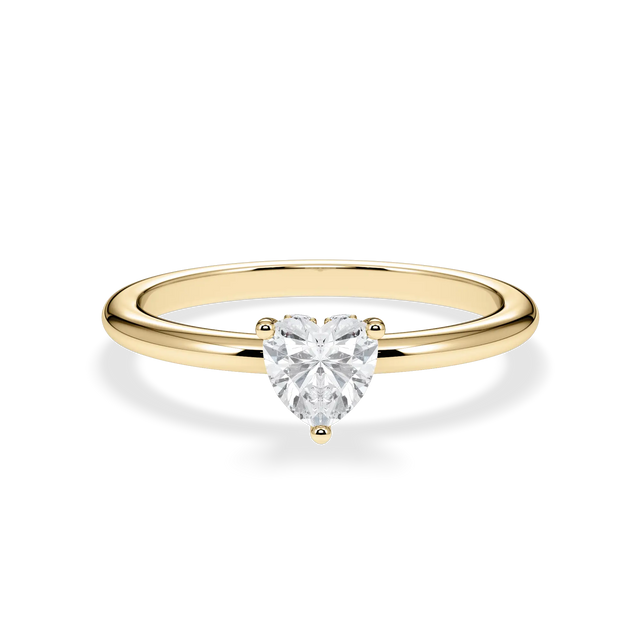 Verlobungsring Herz mit Hidden Halo & Lab Grown Diamanten ab 0.50ct
