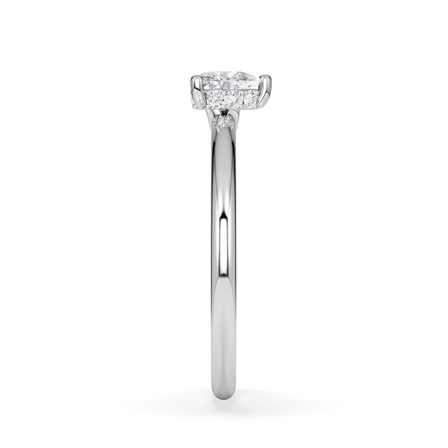 Verlobungsring Herz mit Hidden Halo & Lab Grown Diamanten ab 0.50ct
