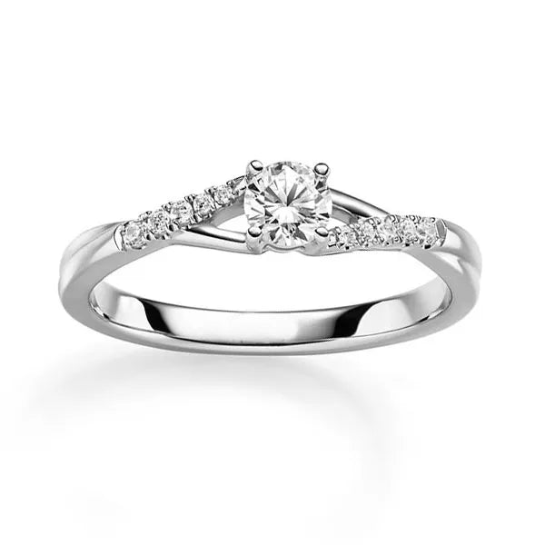 Verlobungsring ONE mit natürlichem Diamant ab 0,30ct