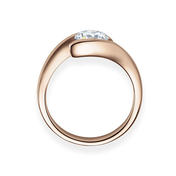 Verlobungsring EVAMORE mit natürlichem Diamant ab 0.70ct