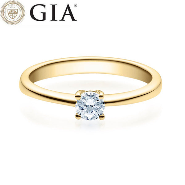 Verlobungsring HABITI mit natürlichem Diamant ab 0.70ct