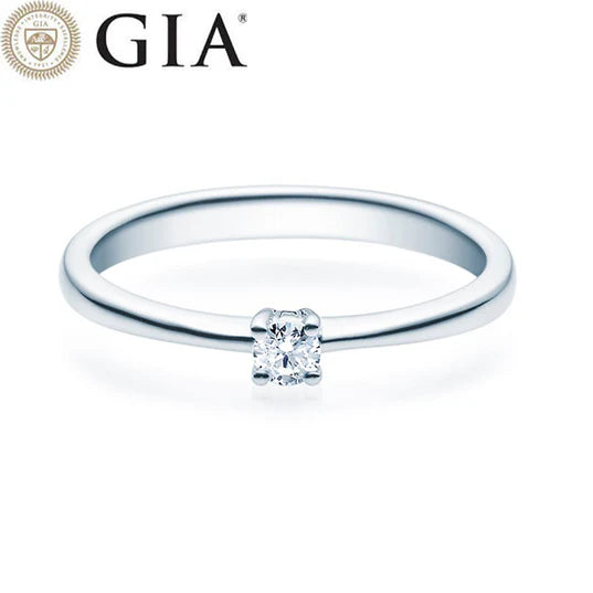 Verlobungsring HABITI mit natürlichem Diamant ab 0.30ct