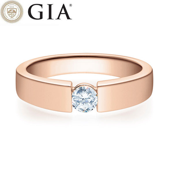 Verlobungsring LEILA mit natürlichem Diamant ab 0.70ct
