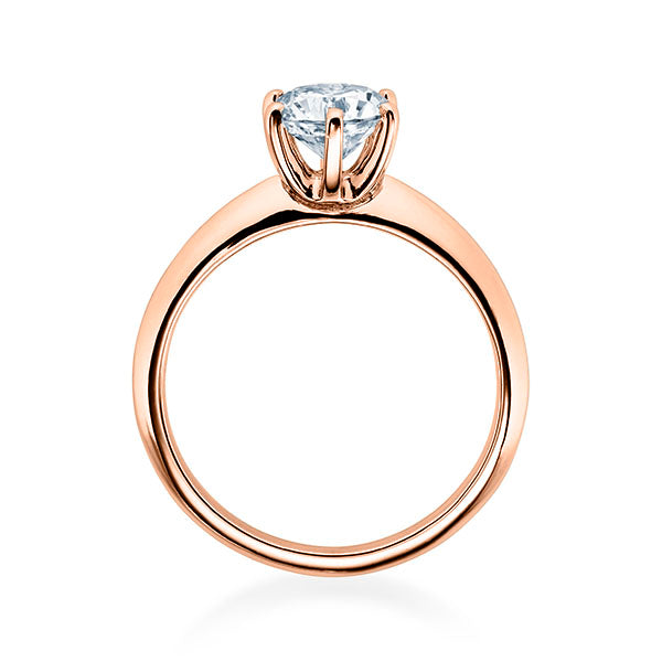 Verlobungsring ASK mit natürlichem Diamant ab 0.70ct