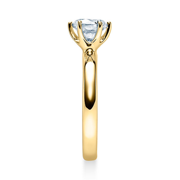 Verlobungsring SOLITÄR mit natürlichem Diamant ab 0.70ct