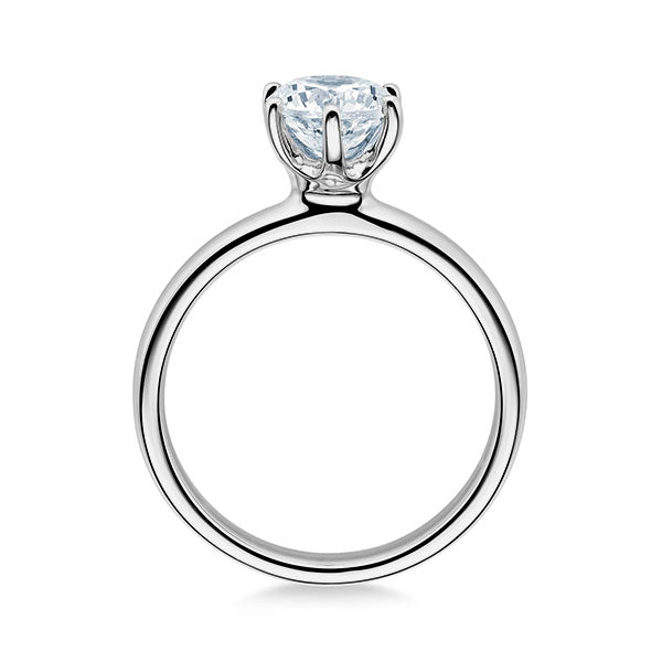 Verlobungsring SOLITÄR mit Lab Grown Diamant ab 0.30ct