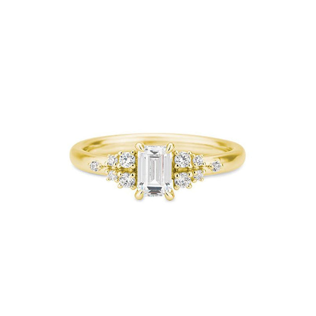 Verlobungsring EMERALD mit natürlichen Diamanten ab 0.68ct