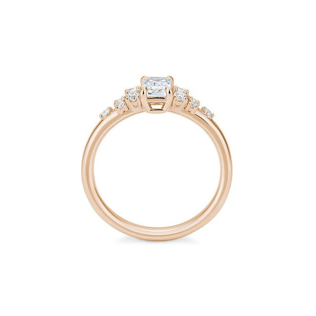 Verlobungsring EMERALD mit natürlichen Diamanten ab 0.68ct
