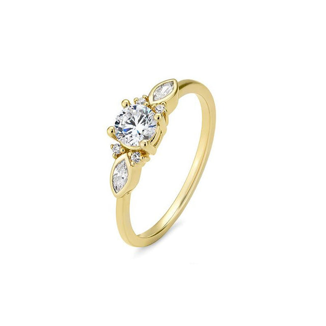 Verlobungsring EMERALD mit natürlichen Diamanten ab 0.68ct