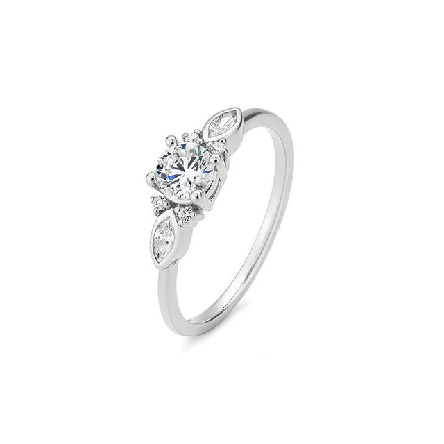 Verlobungsring EMERALD mit natürlichen Diamanten ab 0.68ct