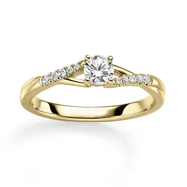 Verlobungsring ONE mit natürlichem Diamant ab 0,30ct