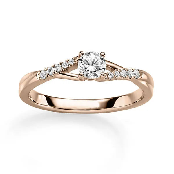 Verlobungsring ONE mit natürlichem Diamant ab 0,30ct