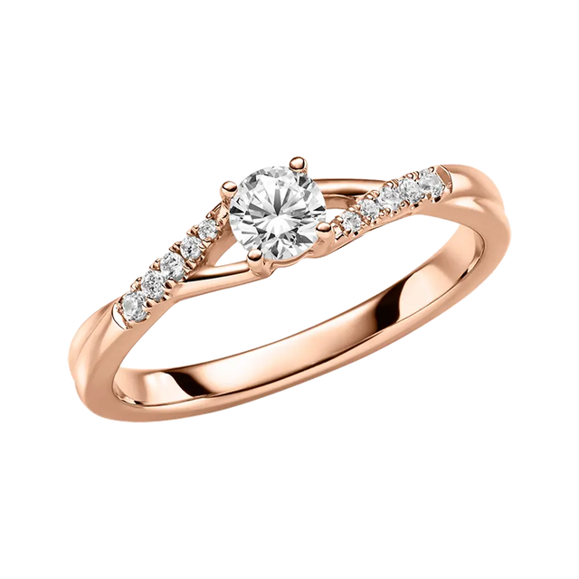 Verlobungsring ONE mit natürlichem Diamant ab 0,30ct
