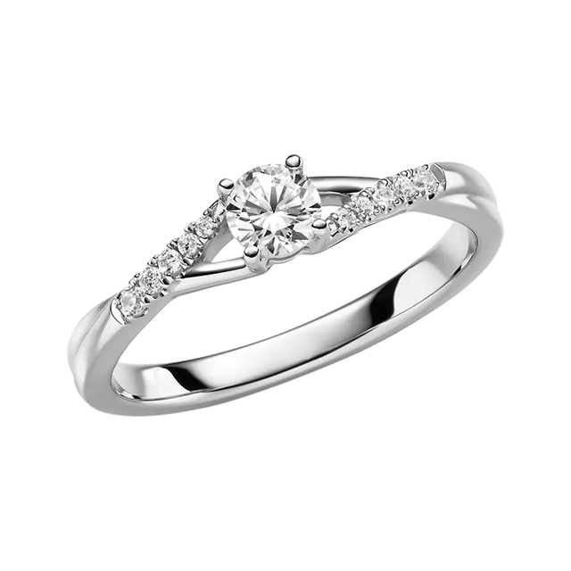 Verlobungsring ONE mit natürlichem Diamant ab 0,30ct