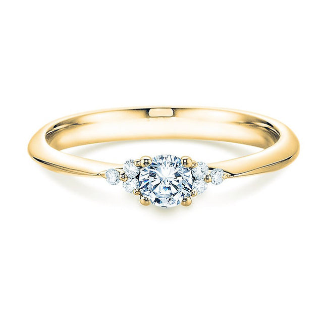 Verlobungsring MUENCHEN mit natürlichem Diamant ab 0.36ct