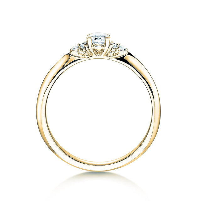 Verlobungsring MUENCHEN mit natürlichem Diamant ab 0.36ct