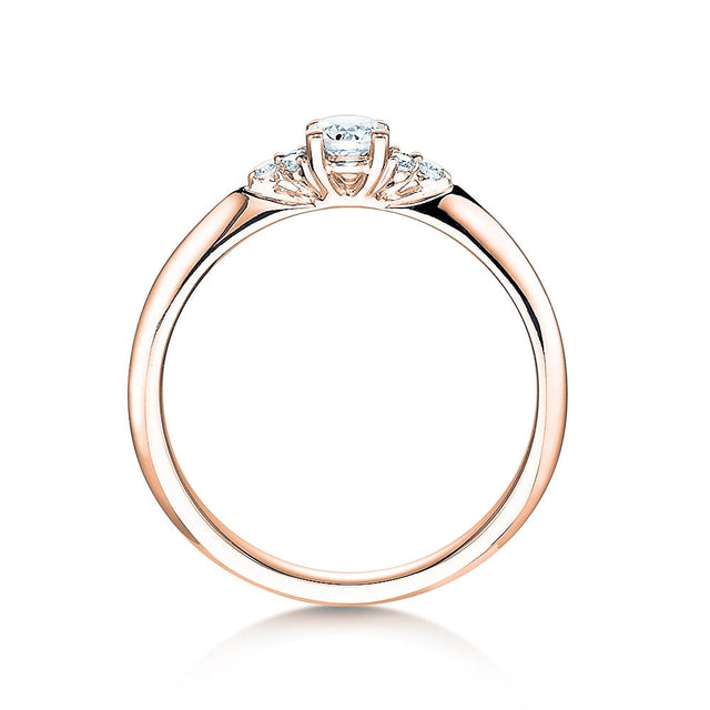 Verlobungsring MUENCHEN mit natürlichem Diamant ab 0.36ct