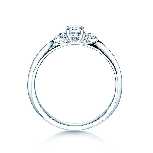 Verlobungsring MUENCHEN mit natürlichem Diamant ab 0.36ct