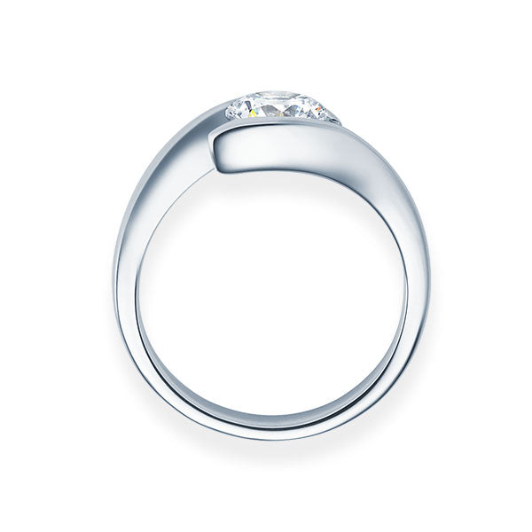 Verlobungsring EVAMORE mit natürlichem Diamant ab 0.70ct