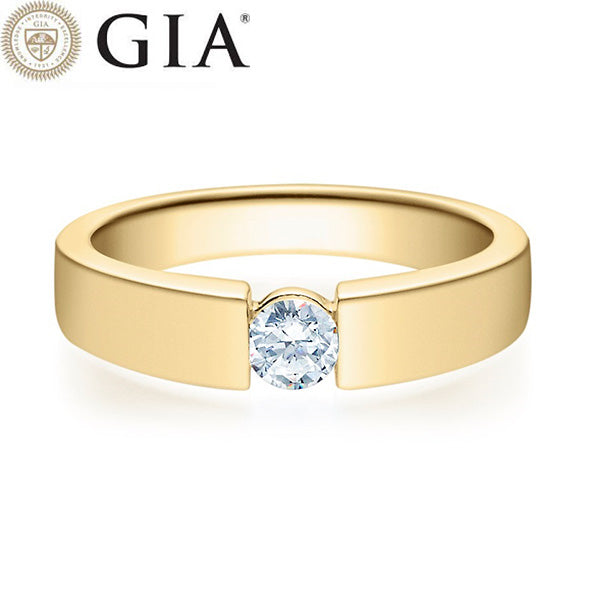 Verlobungsring LEILA mit natürlichem Diamant ab 0.70ct